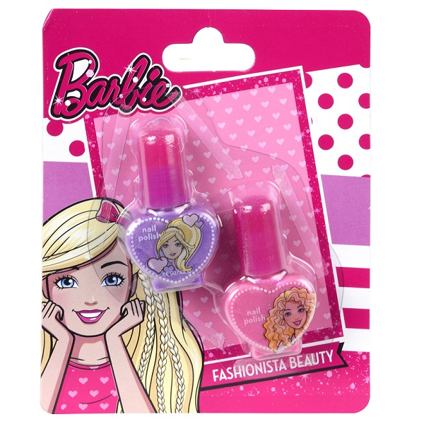 Игровой набор детской декоративной косметики для ногтей из серии Barbie  